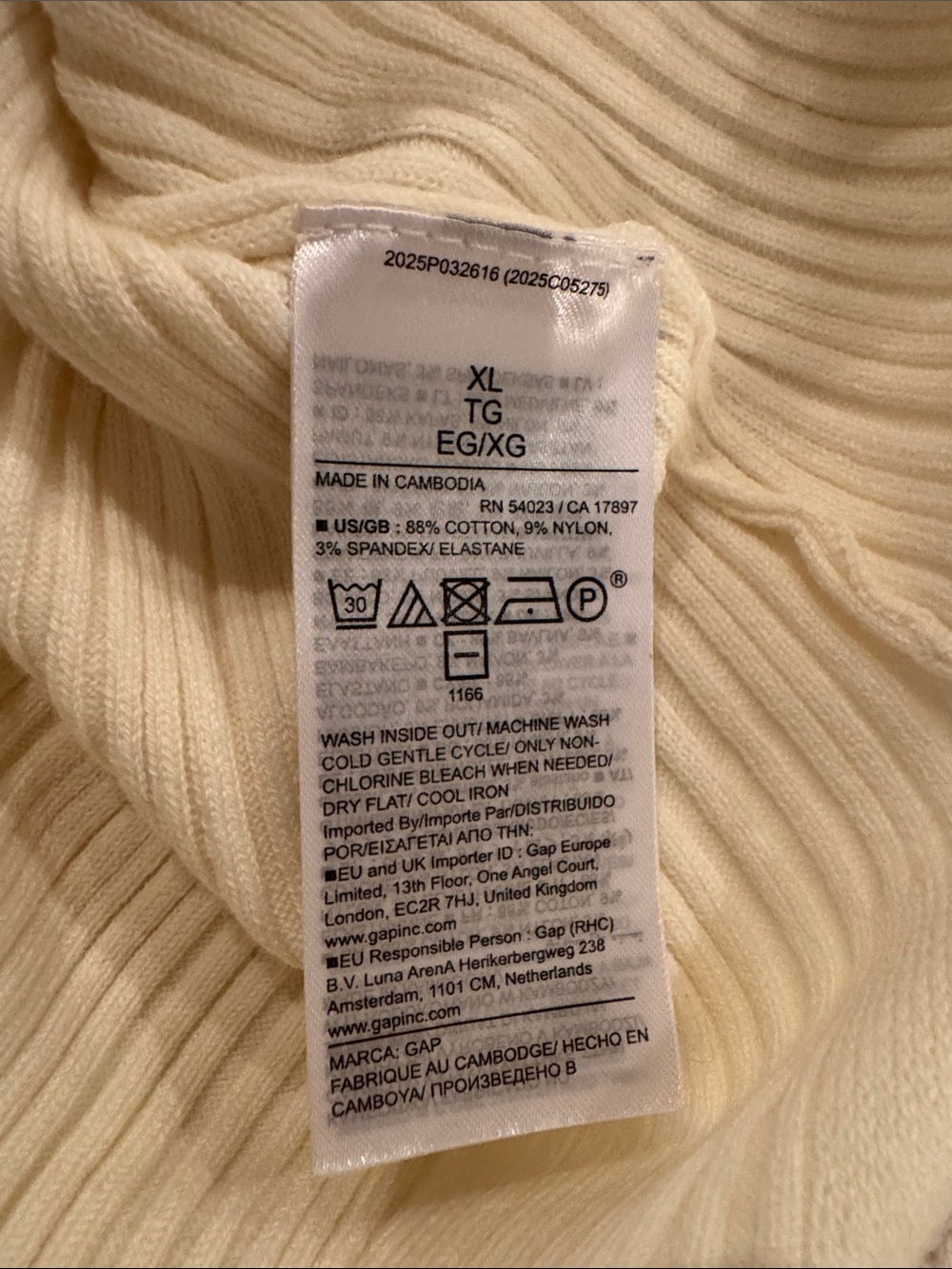 GAP Rib Midi Sweater Dress 816435 - Picture 11 of 12